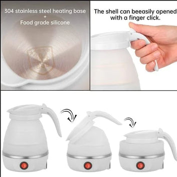 Foldable Electric Silicon Kettle