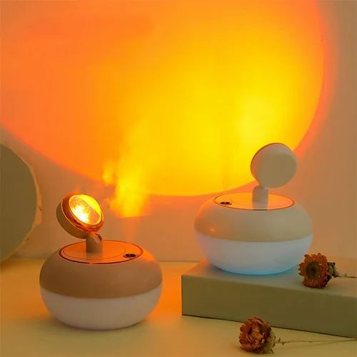 Aromatherapy 360° Rotatable Sunset Projector Lamp Humidifier