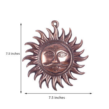 eCraftIndia Metal Wall Hanging of Sun